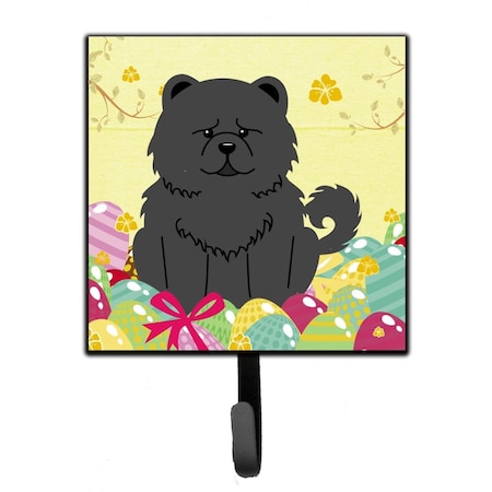 Jensendistributionservices Easter Eggs Chow Chow Black Leash or Key Holder MI2102533